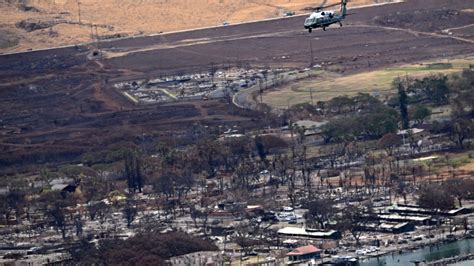 Hawaii revela los nombres de las 388 personas aún desaparecidas tras los incendios forestales
